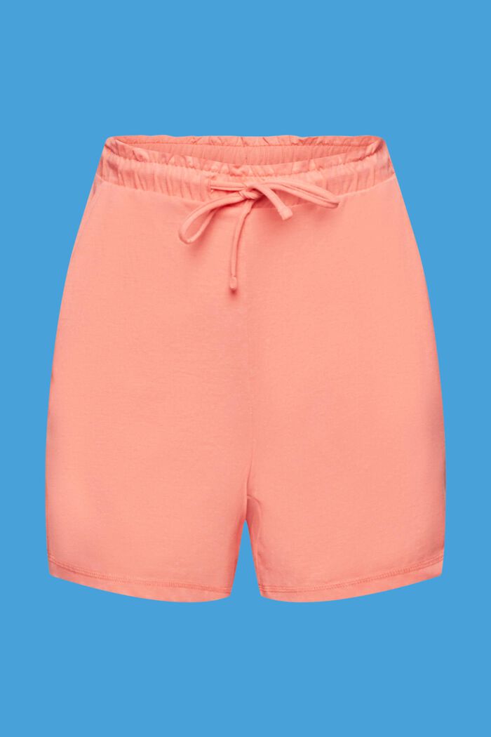 Jersey-Shorts mit elastischem Bund, CORAL, detail image number 5