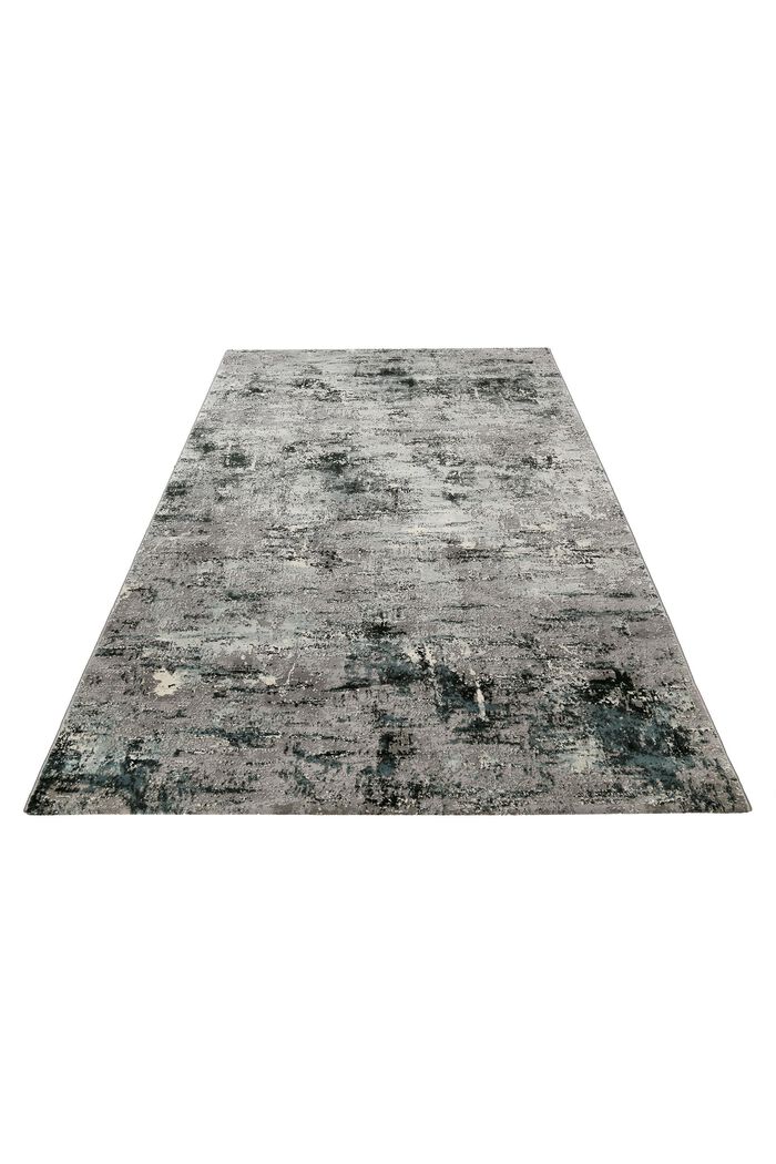 Kurzflor-Teppich mit Melange-Effekt, GREY, detail image number 4