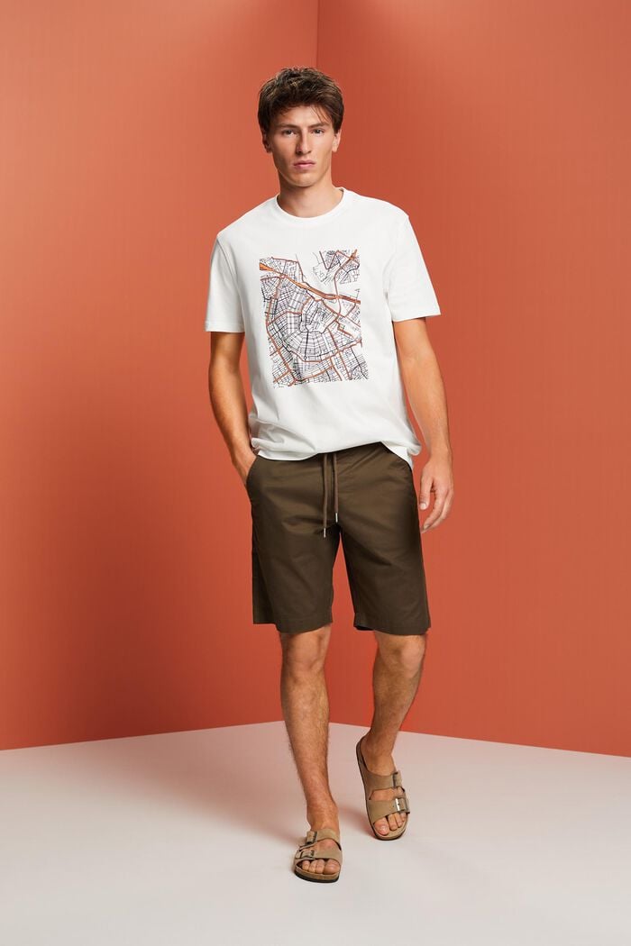 Jersey-T-Shirt mit Print, ICE, detail image number 4