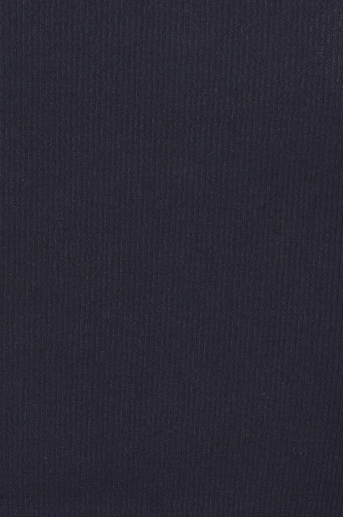 T-Shirt mit seitlichen Durchzugbändern, NIGHT SKY BLUE, detail image number 3