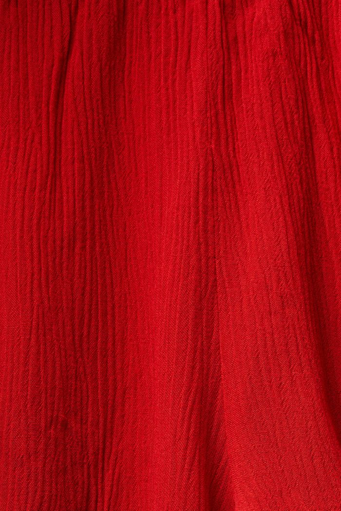 Strandshorts im Crinkle-Look, DARK RED, detail image number 5