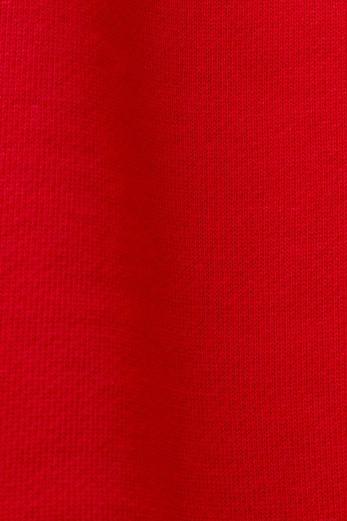Gestreifte Trackpants aus Baumwolle, RED, detail image number 5