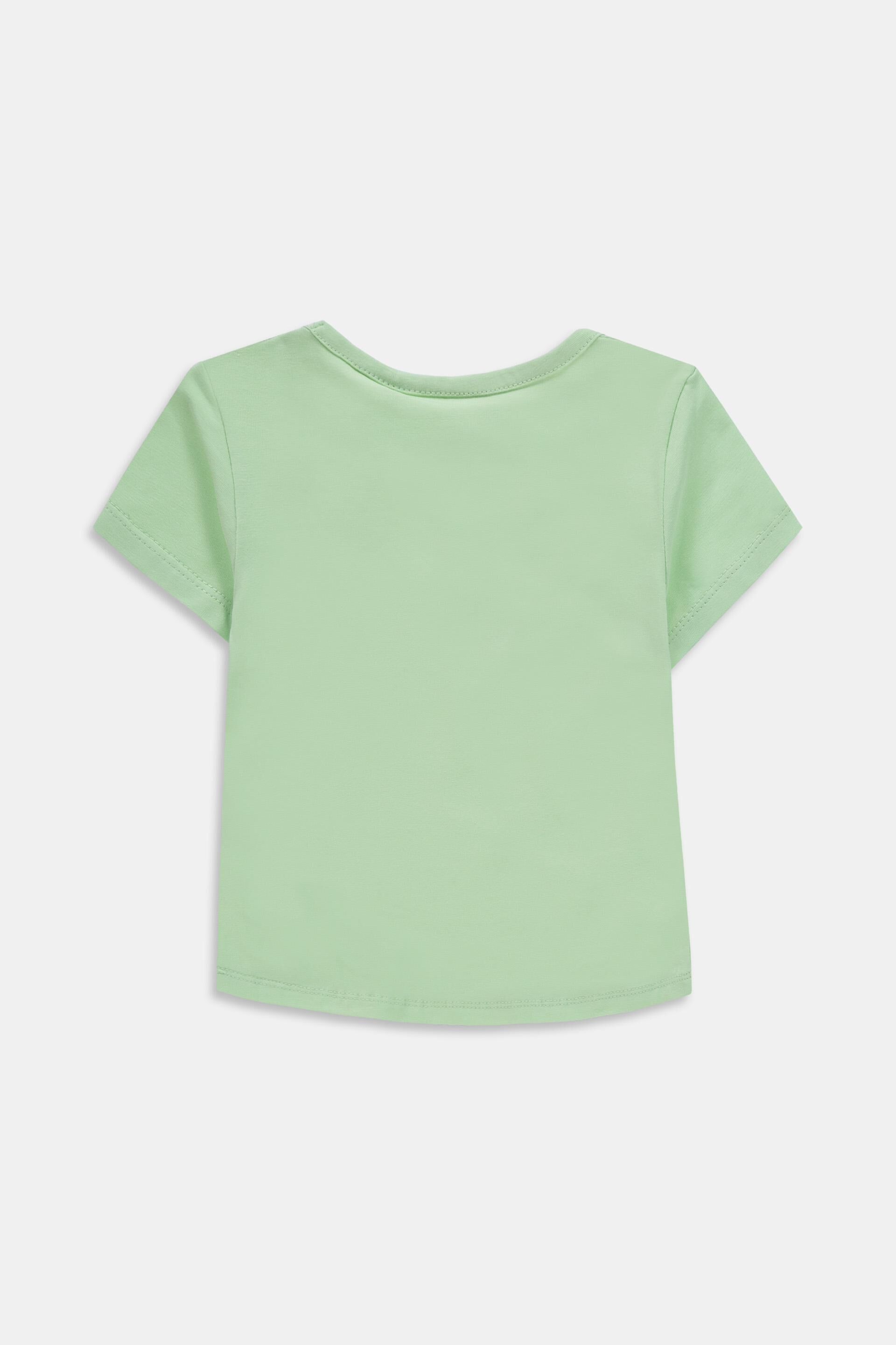 ESPRIT Mädchen Top Shirt mit Stay Cool Print in weiß 010 RN1052505 