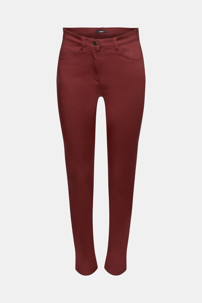 Chino Hosen, BORDEAUX RED, detail image number 6