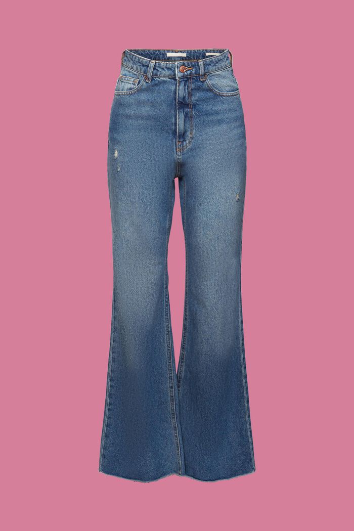 Ausgestellte Retro-Jeans, BLUE DARK WASHED, detail image number 6