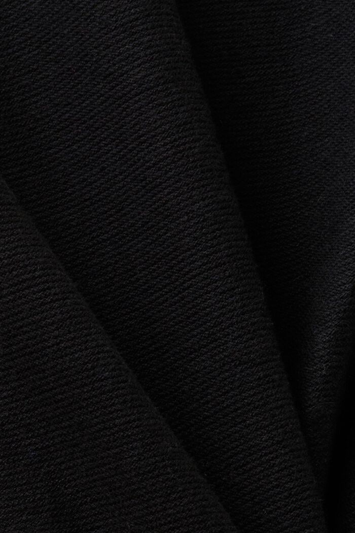 Jacquardpullover aus Baumwolle, BLACK, detail image number 5
