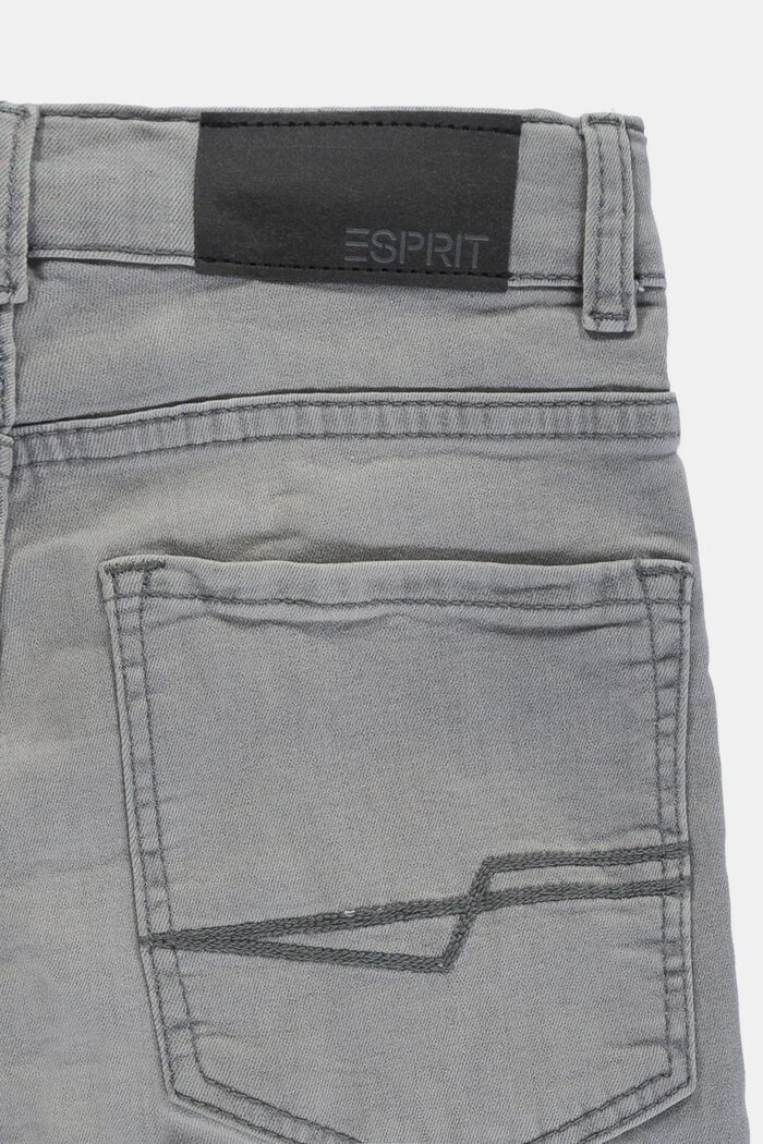 Jeans mit Verstellbund, GREY MEDIUM WASHED, detail image number 2