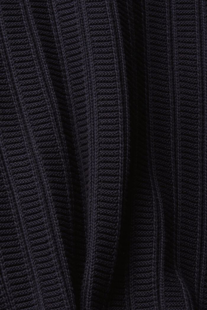 Pullover aus Strukturstrick, NAVY, detail image number 7