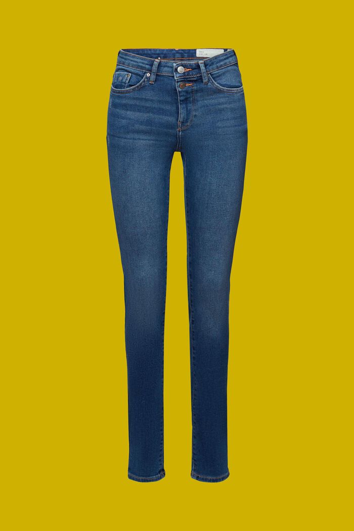 Jeans mit hohem Stretchanteil, BLUE DARK WASHED, detail image number 6