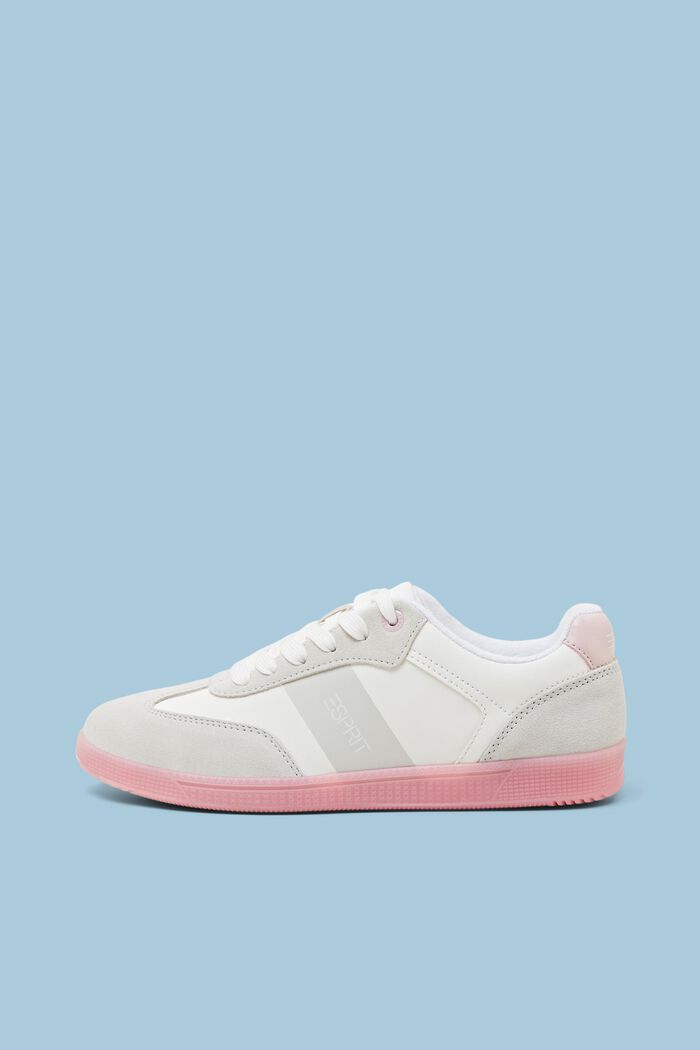 Sneakers aus Materialmix, PASTEL PINK, detail image number 0