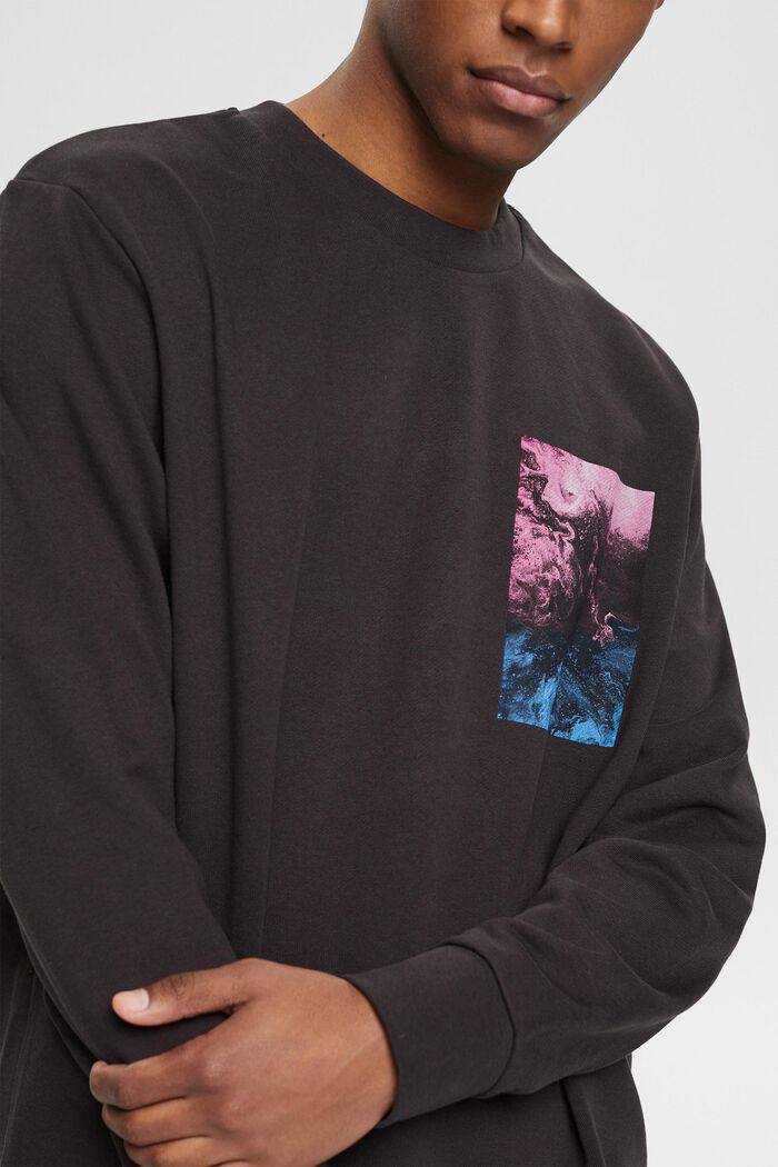 Sweatshirt aus Baumwoll-Mix mit TENCEL™, BROWN, detail image number 2
