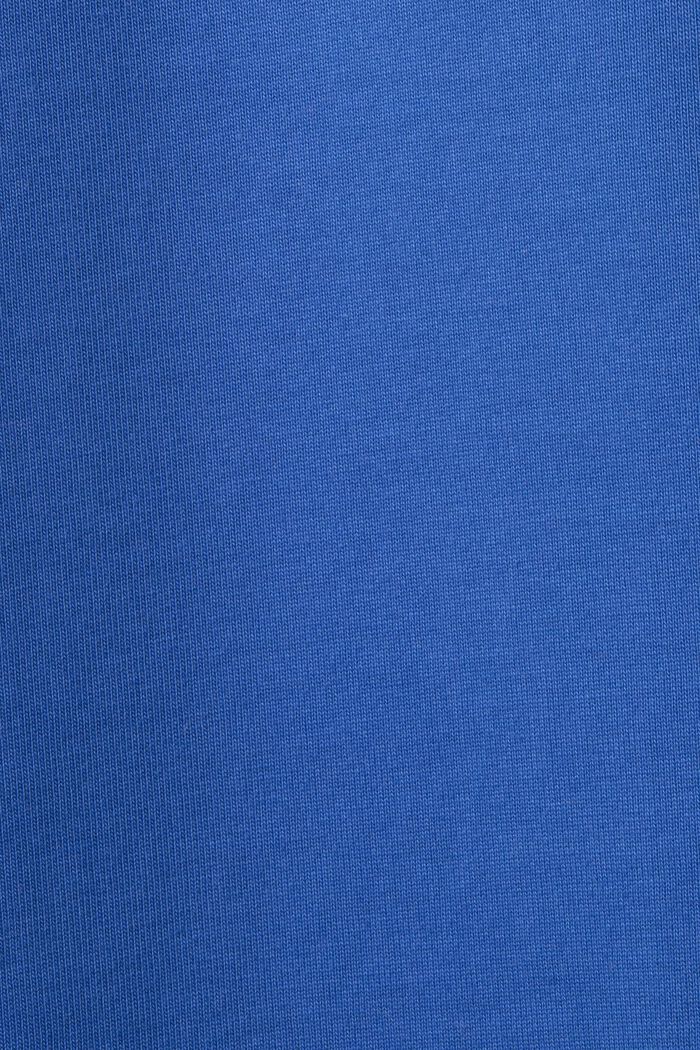 Unisex Logo-T-Shirt aus Baumwolljersey, BRIGHT BLUE, detail image number 7