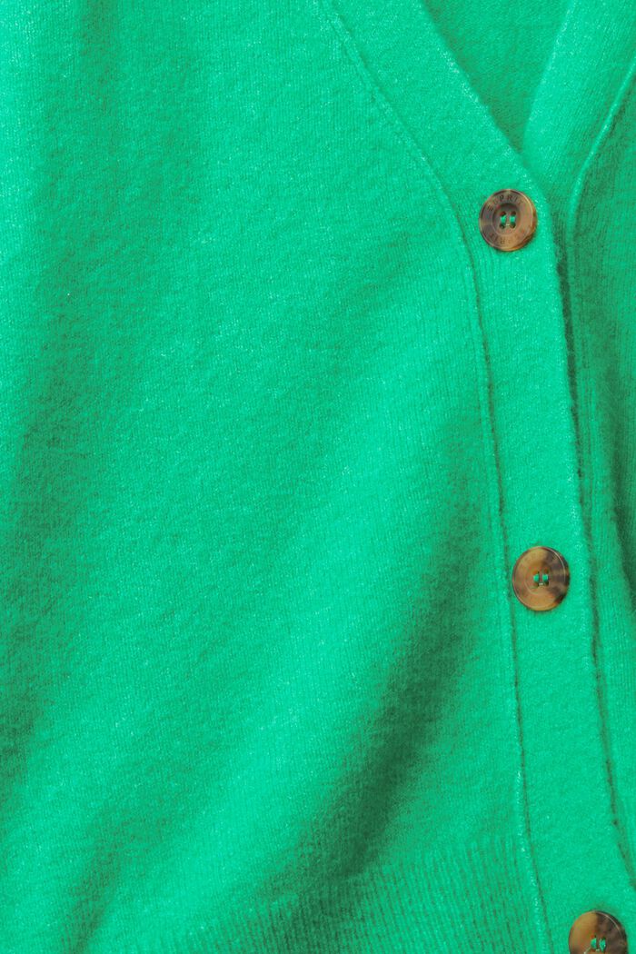 Cardigan aus Wollmix, LIGHT GREEN, detail image number 1