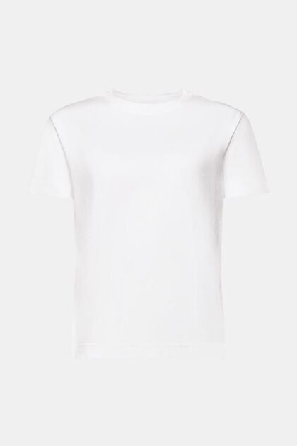 T-Shirt aus Pima-Baumwolle mit Rundhalsausschnitt
