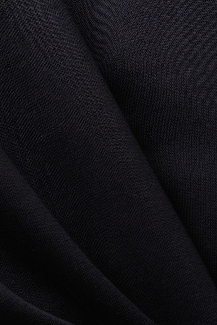 Sweatshirt aus Baumwollmix, BLACK, detail image number 5