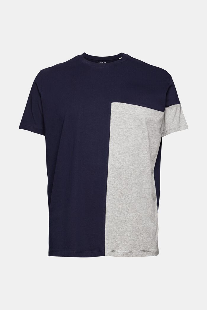 Jersey-Shirt mit Colorblocking