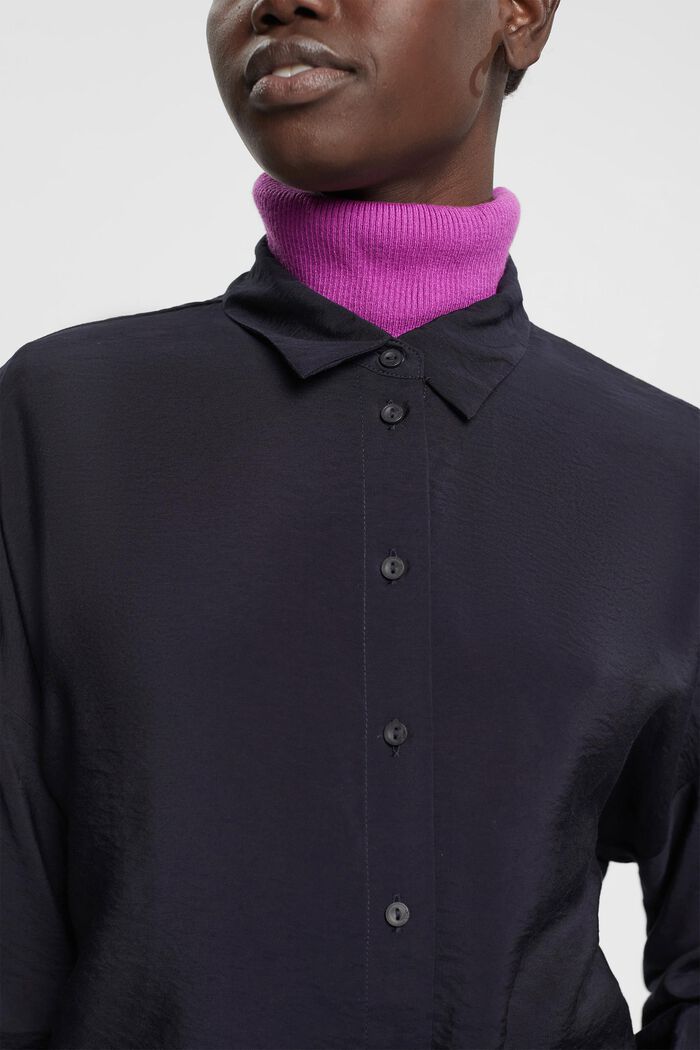 Oversize-Bluse, BLACK, detail image number 2