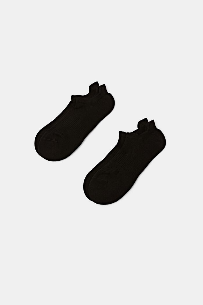 Sneakersocken im Doppelpack, BLACK, detail image number 0