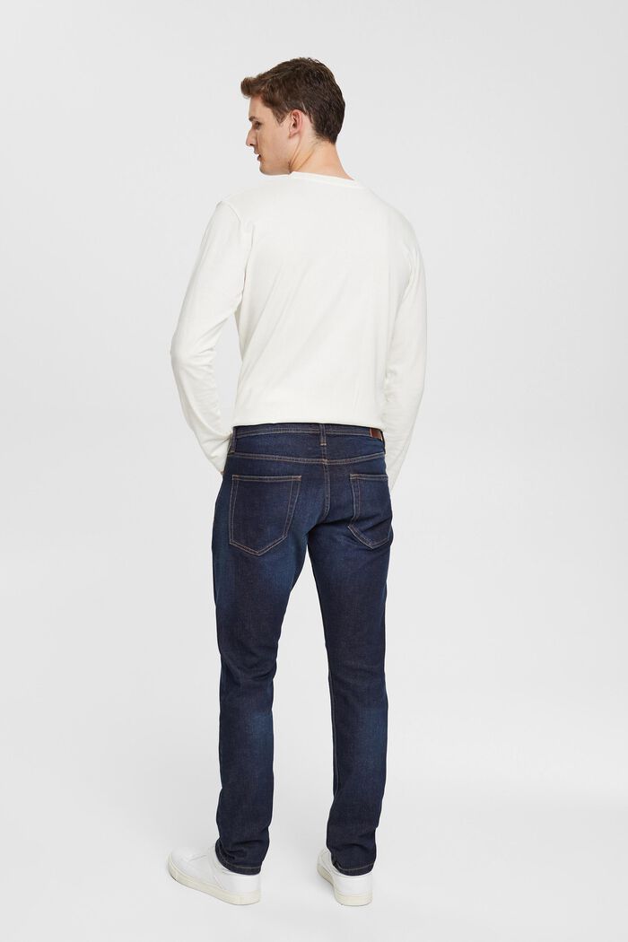 Stretch-Jeans mit Organic Cotton, BLUE DARK WASHED, detail image number 2