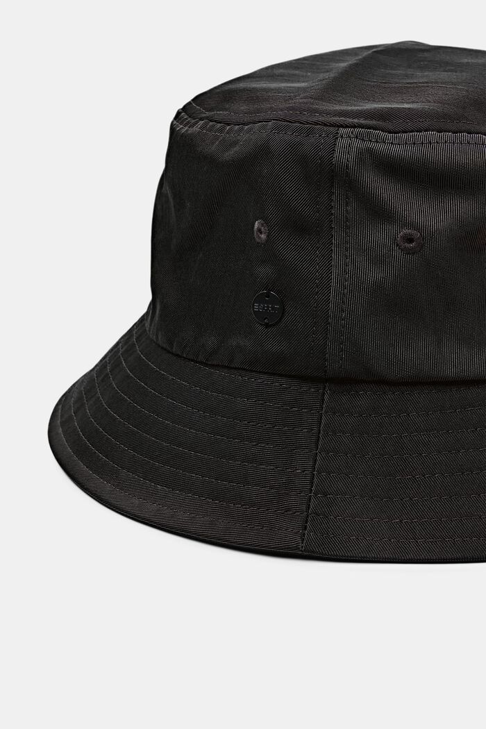 Bucket Hat aus Twill, BLACK, detail image number 1