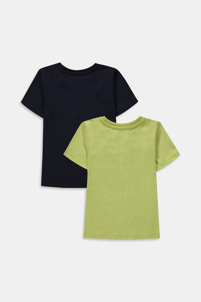 2er-Pack T-Shirts aus 100% Baumwolle, NAVY, detail image number 1