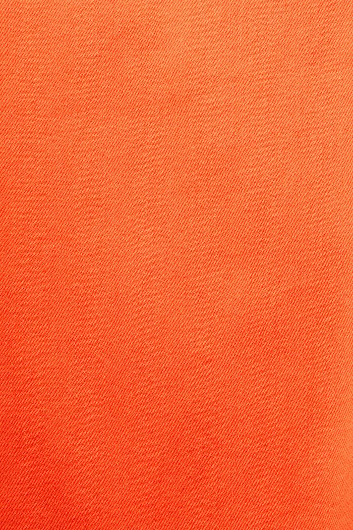 Hose mit hohem Bund und geradem Bein, ORANGE RED, detail image number 7
