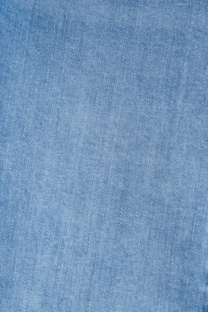 Stretch-Jeans aus Bio-Baumwolle, BLUE LIGHT WASHED, detail image number 4