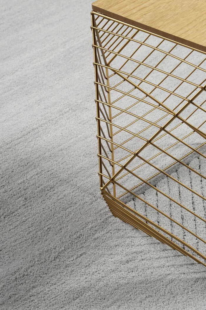 Hochflor-Teppich in vielen Trendfarben, MEDIUM GREY, detail image number 3