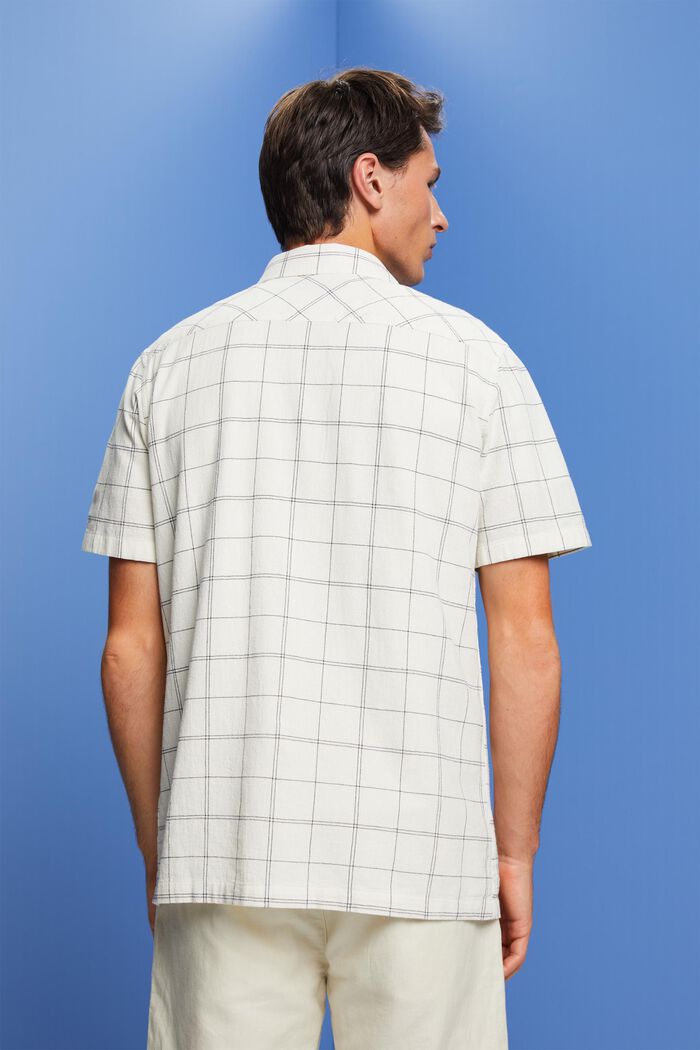 Kurzarm-Hemd aus 100% Baumwolle, ICE, detail image number 3