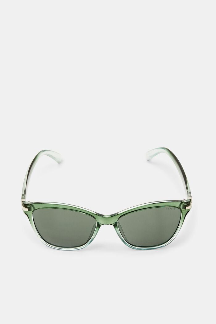 Cateye-Sonnenbrille mit Farbverlauf, GREEN, detail image number 2