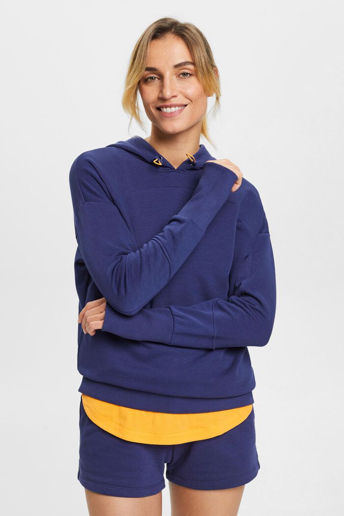Hoodie-Sweatshirt, NEW NAVY, detail image number 0