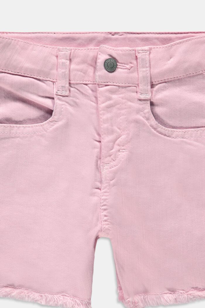 Recycelt: Shorts mit verstellbarem Bund, LIGHT PINK, detail image number 2