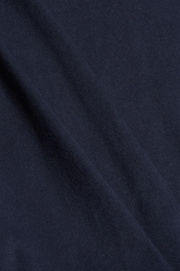 Jersey-Nachthemd aus 100% Bio-Baumwolle, NAVY, detail image number 4