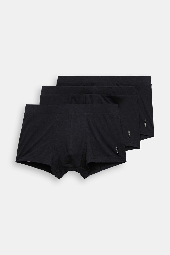 Multipack Herren-Shorts aus Baumwollmix mit Stretch, BLACK, detail image number 1