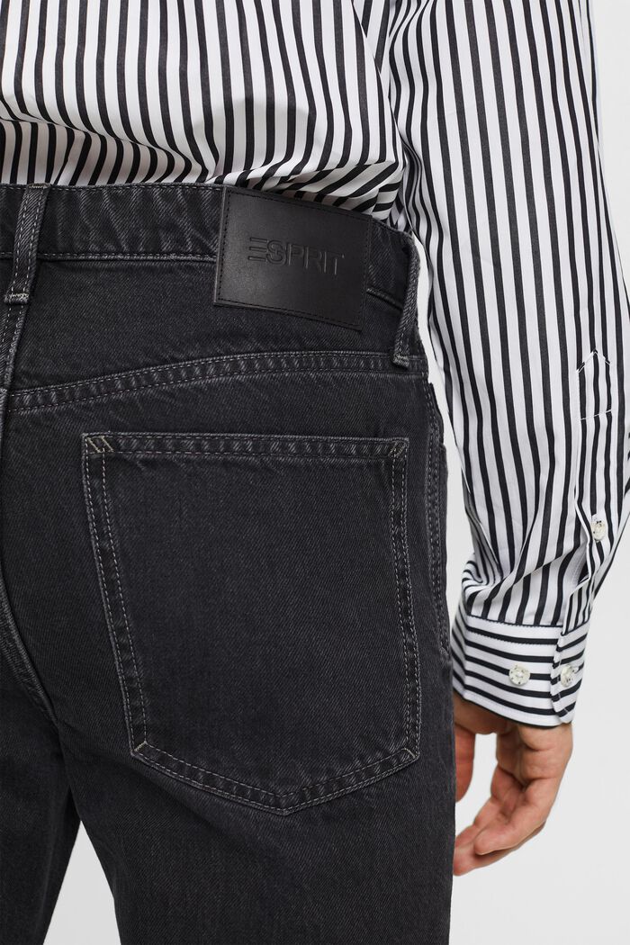 Bootcut Jeans mit mittelhohem Bund, BLACK DARK WASHED, detail image number 3