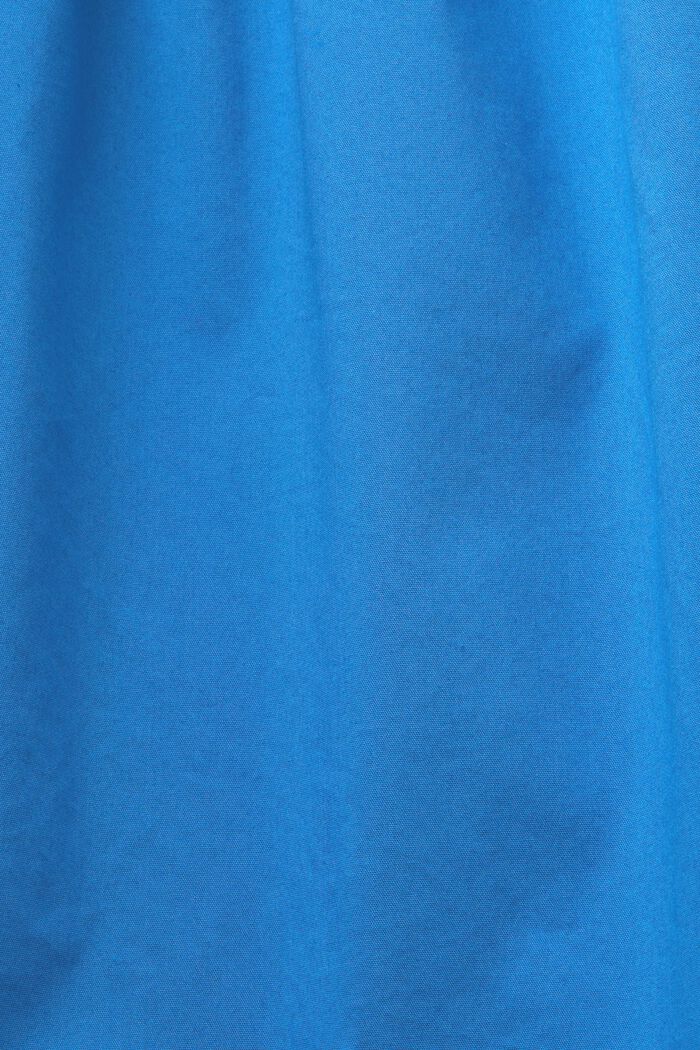 Off-Shoulder-Bluse aus Popeline, BRIGHT BLUE, detail image number 5