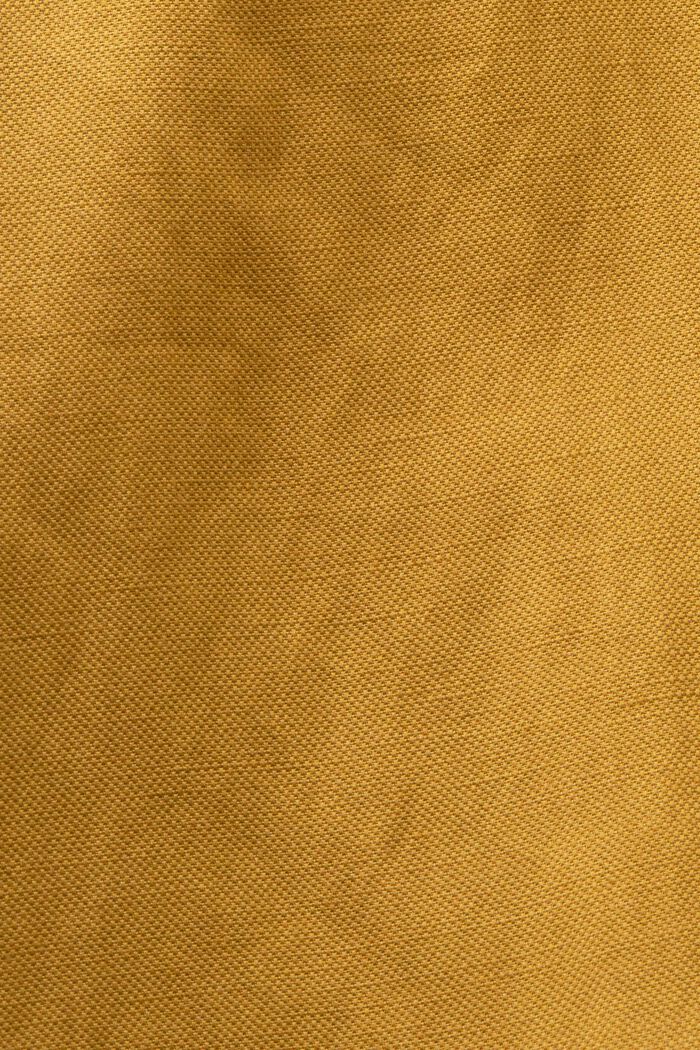 Camisole, Leinenmix, TOFFEE, detail image number 4