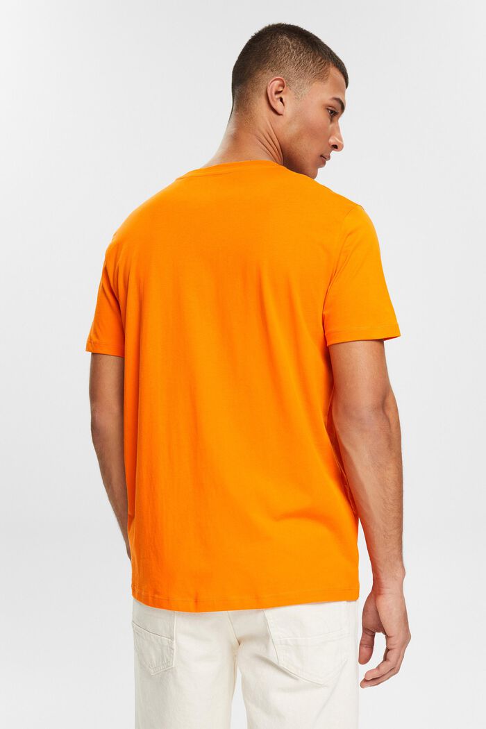 Jersey-T-Shirt mit Print, ORANGE, detail image number 3