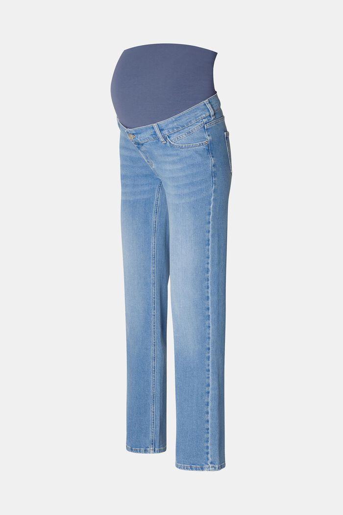 Jeans mit geradem Bund und Überbauchbund
