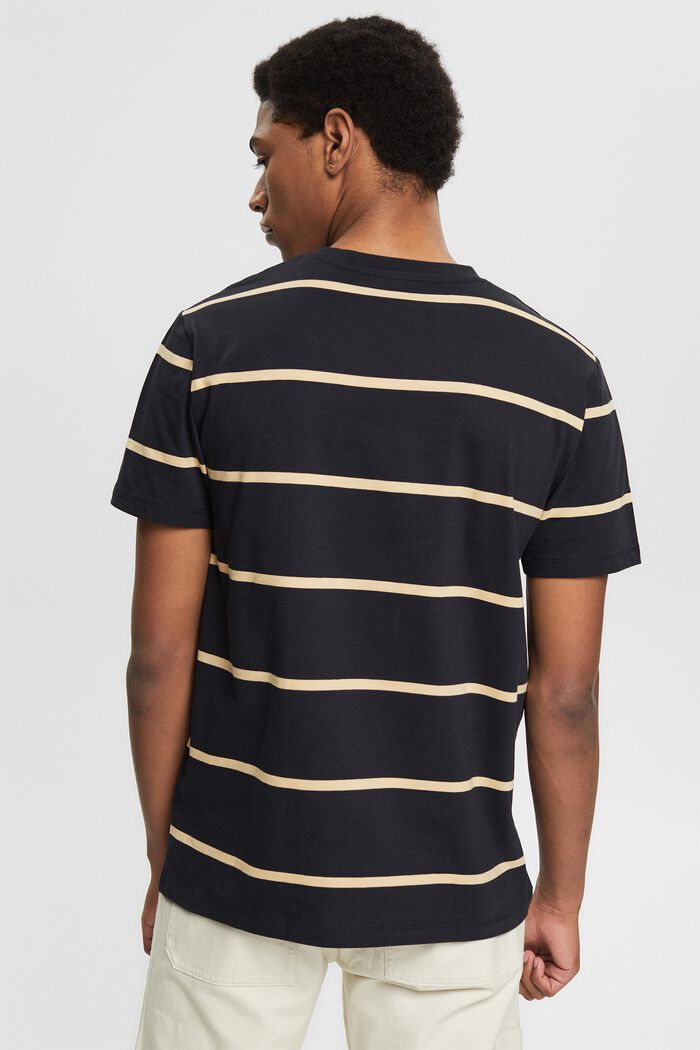 Jersey-Shirt aus 100% Baumwolle, BLACK, detail image number 3