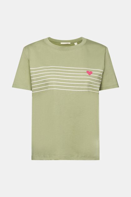 T-Shirt mit Herz-Print