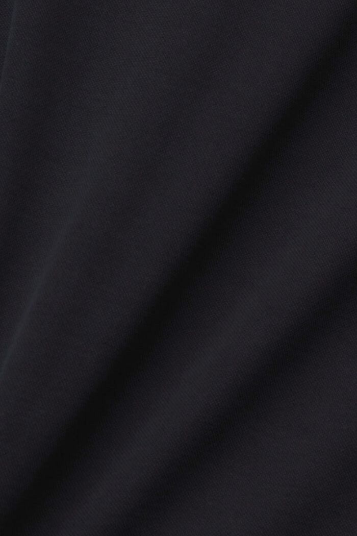 Hemdblusenkleid aus Modal mit Gürtel, BLACK, detail image number 5