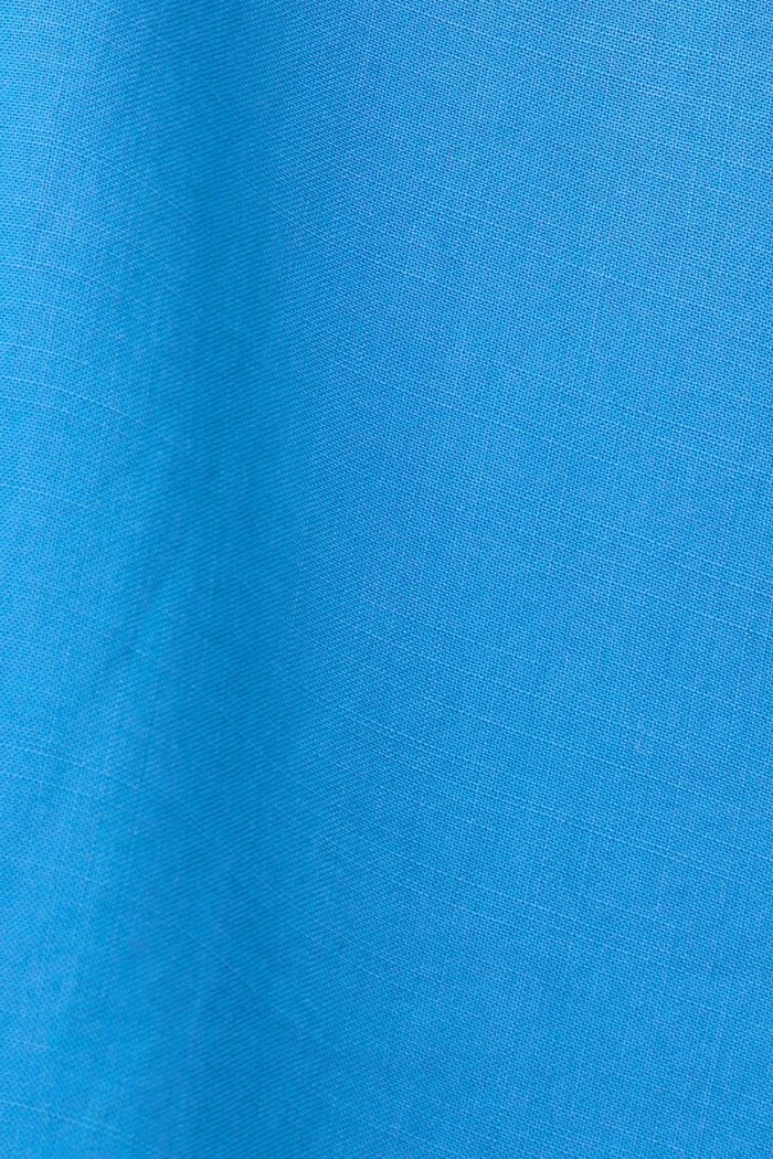 Ärmelloses Kleid mit elastischem Kragen, BRIGHT BLUE, detail image number 5