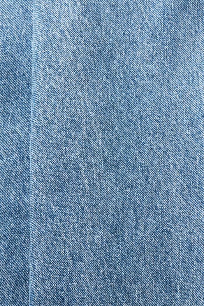 Gerade geschnittene Jeans in Retro-Optik, BLUE MEDIUM WASHED, detail image number 5