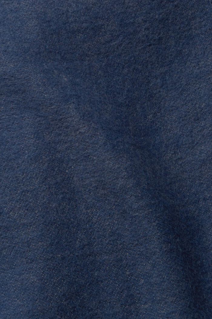 Poncho mit Fransen, PETROL BLUE, detail image number 2