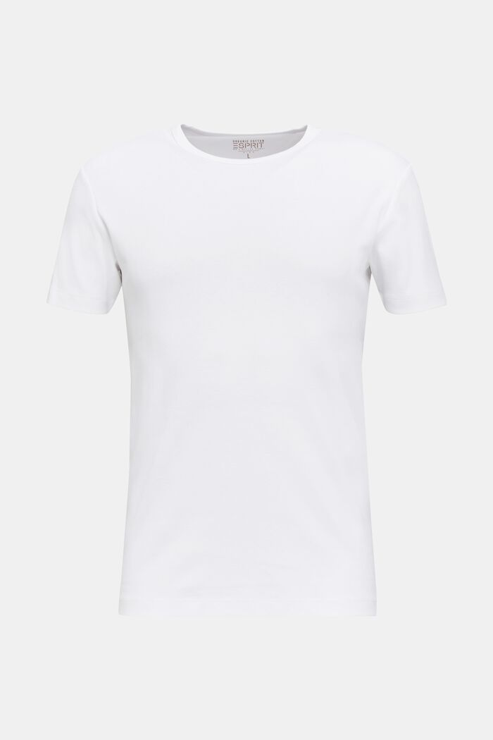Jersey-Ripp-Shirt aus 100% Baumwolle