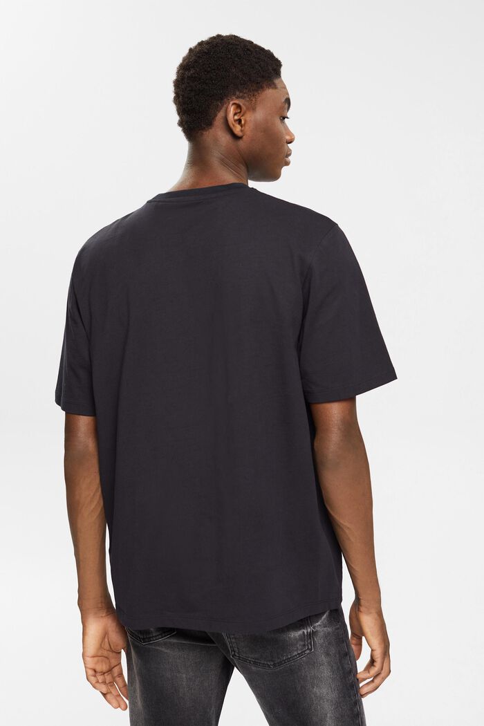 Jersey T-Shirt, 100% Baumwolle, BLACK, detail image number 4