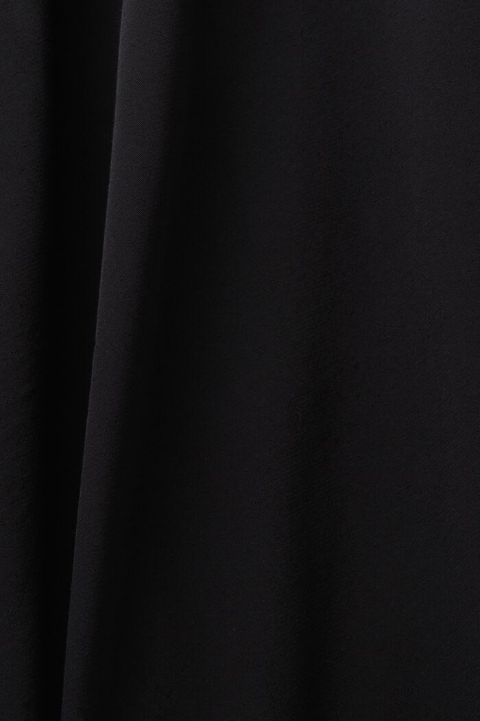 Hemdblusenkleid mit Gürtel, BLACK, detail image number 4
