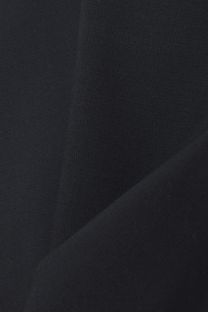 Recycelt: gefütterter Mantel, BLACK, detail image number 4