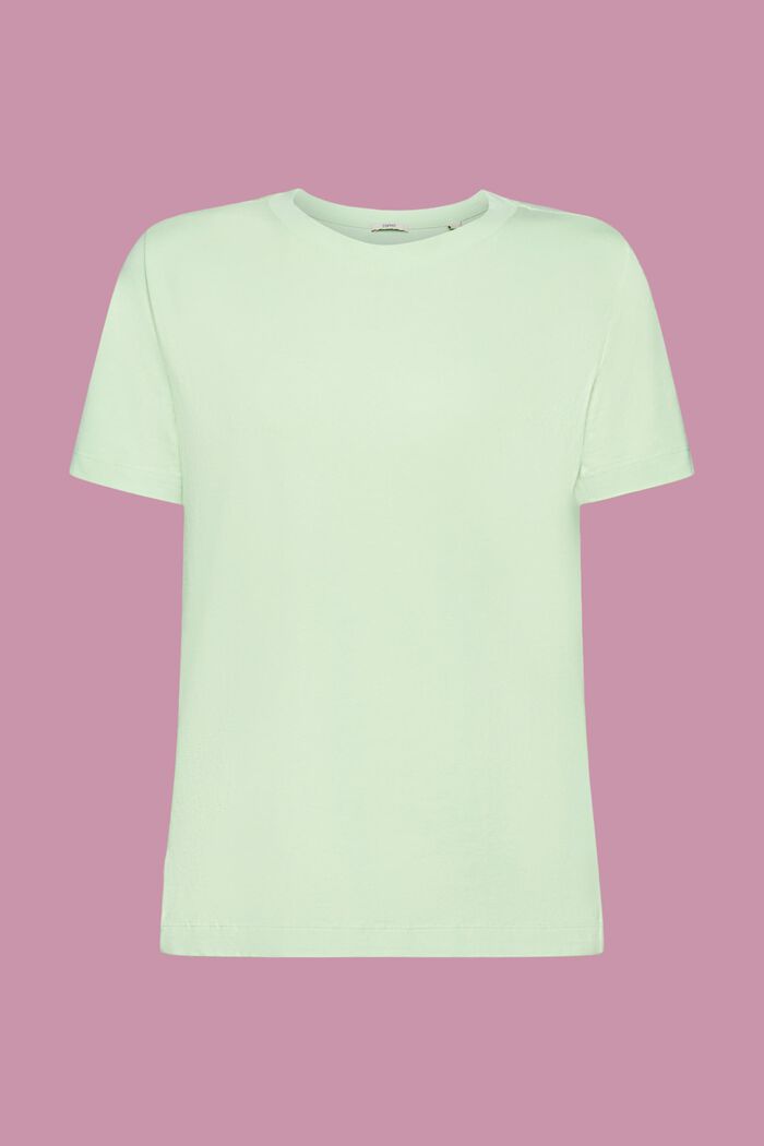 T-Shirt aus Baumwollmix, CITRUS GREEN, detail image number 6
